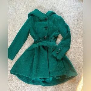 Steve Madden Pleated Peacoat